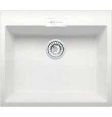 Кухонная мойка Polygran Tolero 580 белый хлопок