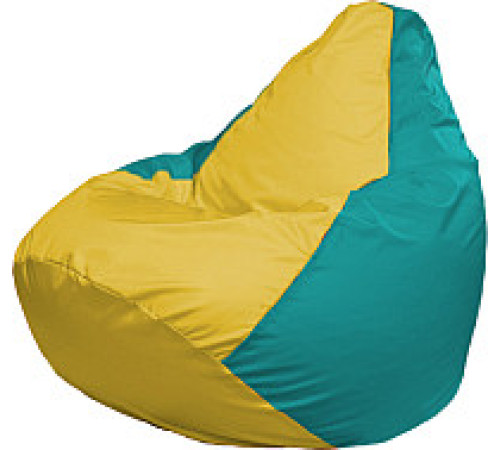 Кресло-мешок Flagman Груша Супер Мега 4XL Г5.1-264 желтый/бюризовый