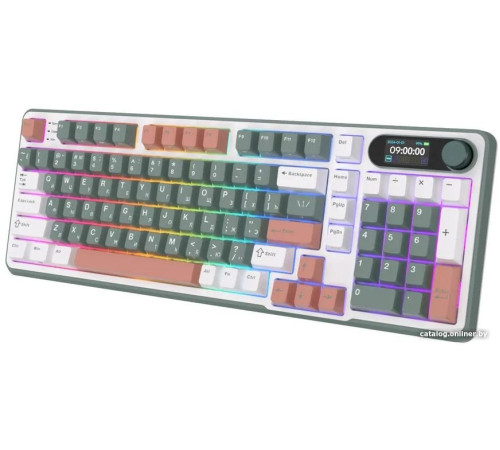 Клавиатура Royal Kludge RK-S98 RGB Camping RK Chartreuse