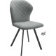 Стул Мамадома Robby D-R 360 k10 Антрацит замша Lux/черный