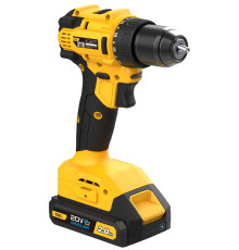 Дрель-шуруповерт Deli EDC120 с 2-мя АКБ