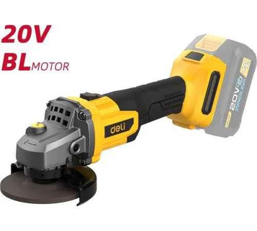 Угловая шлифмашина Deli EDC602Z без АКБ