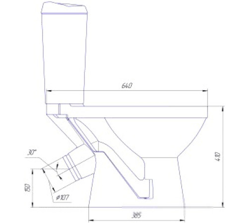 Унитаз Rosa Комфорт Люкс микролифт
