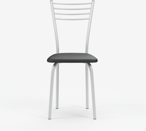 Стул Mio Tesoro Сигма черный/металлик