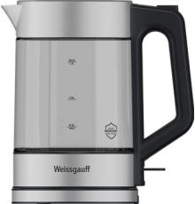 Электрический чайник Weissgauff WK 1720 EcoGlass Inox