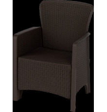 Кресло Альтернатива Ротанг Лайт М8909 мокко