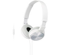 Наушники с микрофоном Sony MDR-ZX310AP белый