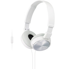 Наушники с микрофоном Sony MDR-ZX310AP белый