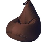 Кресло-мешок Kreslomeshki Груша-Капля XXXL GK-150x110-SH шоколад