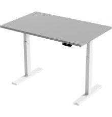 Стол Smartstol Slim 140x80x1.8 белый/серый камень