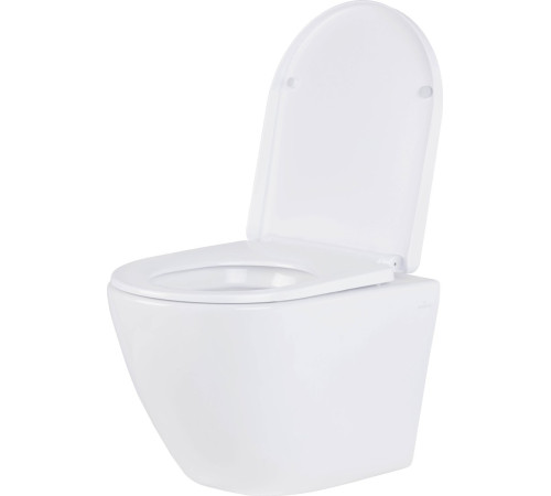 Унитаз подвесной Roxen Antares в комплекте с инсталляцией StounFix Dual Fresh 6 в 1 968050 кнопка: брашированное золото