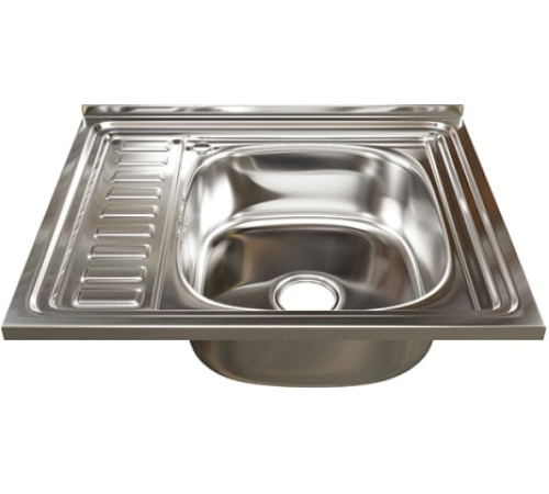 Кухонная мойка Mixline 538193 правая, полированная, 0.6 мм