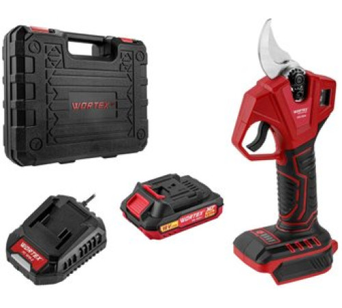 Секатор Wortex CBS 2030 1329798 с 1-им АКБ, кейс