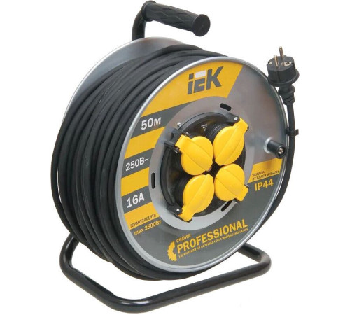 Удлинитель на катушке IEK WKP16-16-04-50-44
