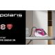 Утюг Polaris PIR 2860AK 3m черный/розовый