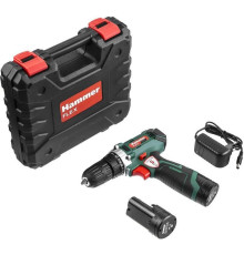 Дрель-шуруповерт Hammer ACD12/2CS с 2-мя АКБ, кейс