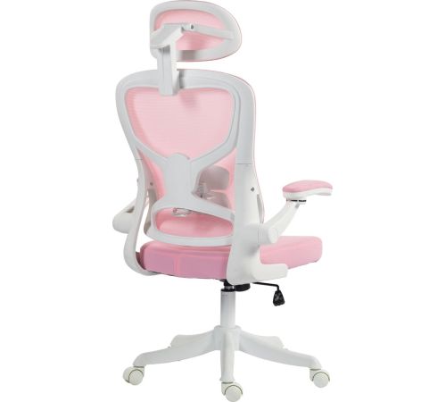 Офисное кресло King Style Fendi White розовый