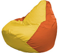 Кресло-мешок Flagman Груша Мега XXXL Г3.1-258 желтый/оранжевый