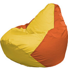 Кресло-мешок Flagman Груша Мега XXXL Г3.1-258 желтый/оранжевый