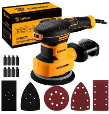 Эксцентриковая шлифмашина Deko DKS400W 085-1058