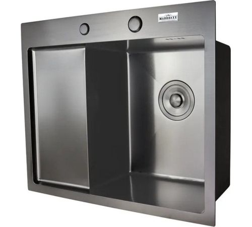 Кухонная мойка MARRBAXX B5848R-MR черный/графит
