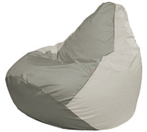 Кресло-мешок Flagman Груша Мини L Г0.1-334 серый/белый