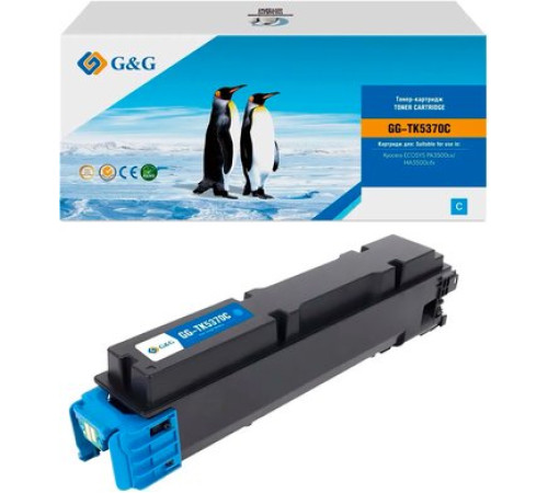 Картридж G&G GG-TK5370C аналог Kyocera TK-5370C