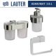 Набор аксессуаров для ванной Lauter 21TS3016 + 21TS3020 + 21TS3014 Chrome, 3 предмета