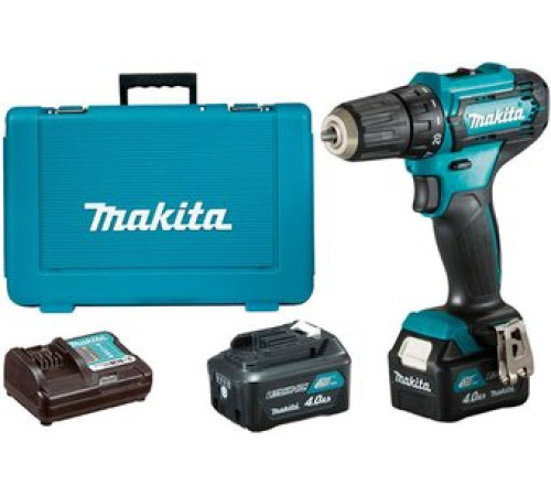 Дрель-шуруповерт Makita DF333DWME с 2-мя АКБ, кейс