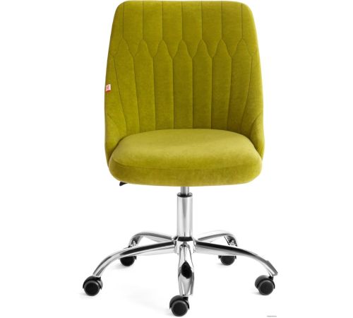 Офисное кресло TetChair Swan флок, олива