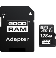 Карта памяти GOODRAM M1AA microSDXC M1AA-1280R12 128GB с адаптером