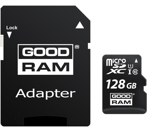 Карта памяти GOODRAM M1AA microSDXC M1AA-1280R12 128GB с адаптером
