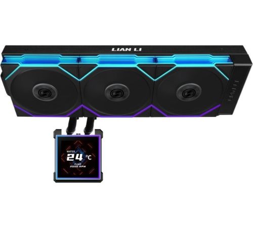 Система жидкостного охлаждения для процессора Lian Li HydroShift II LCD-S 360TL G89.GHS2LCDS36TB.R0