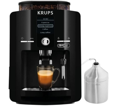 Кофемашина Krups Quattro Force EA82F010