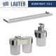 Набор аксессуаров для ванной Lauter 21TS3016 + 21TS3020 + 21TS3001 Chrome, 3 предмета