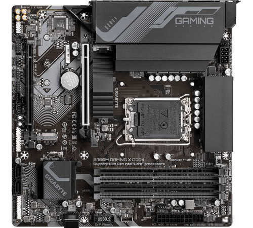 Материнская плата Gigabyte B760M Gaming X DDR4 rev. 1.0