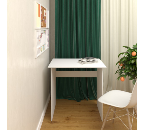 Стол Кортекс-мебель Эльф 80 белый