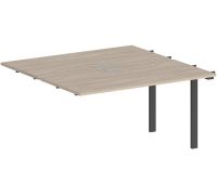 Стол Norden Приставка 120x123.8x75 SG.211.OL.63.AN антрацит/дуб светлый