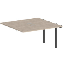 Стол Norden Приставка 120x123.8x75 SG.211.OL.63.AN антрацит/дуб светлый