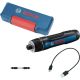 Электроотвертка Bosch Go Professional 06019H2200 с АКБ, кейс