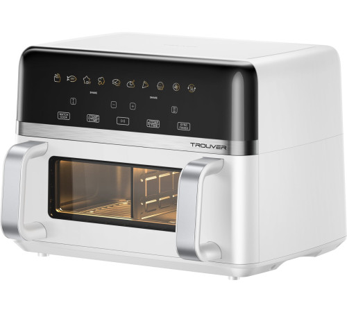 Аэрогриль аэрофритюрница Trouver FD20s Pro White белый