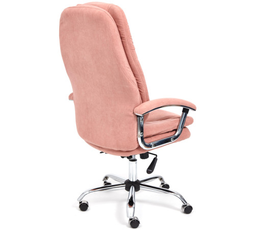 Кресло TetChair Softy LUX флок, розовый