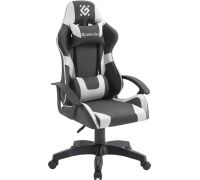 Игровое геймерское кресло Defender Ibis 64043 серый/белый