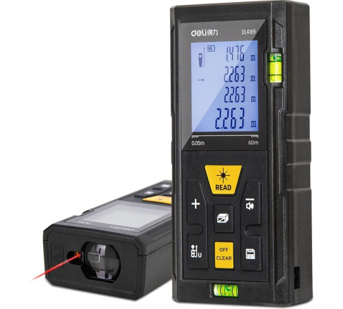 Лазерный дальномер Deli DL4169