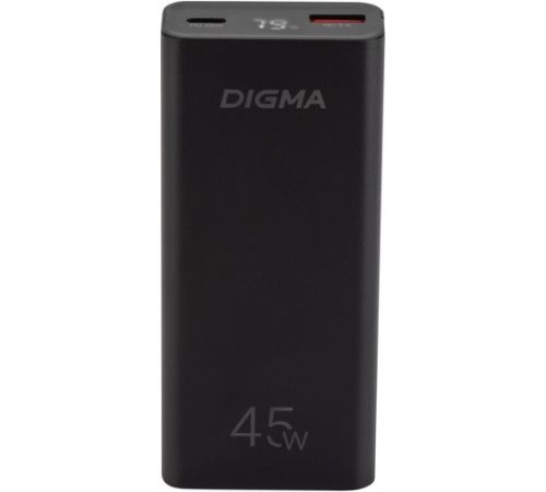 Внешний аккумулятор Digma DGPF10E 10000mAh черный