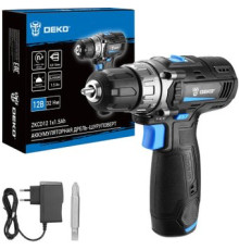 Дрель-шуруповерт Deko ZKCD12 084-1008 с 1-им АКБ