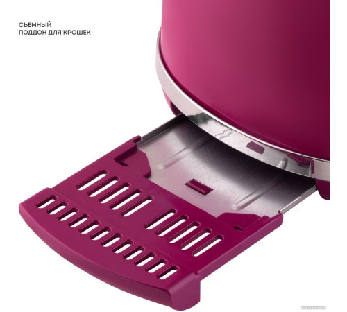 Тостер Galaxy Line GL2916 малиновый джем