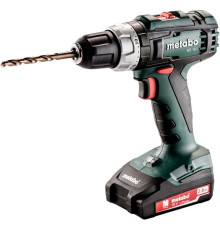 Дрель-шуруповерт Metabo BS 18 L 602321500 с 2-мя АКБ, кейс