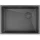Кухонная мойка ZorG Zerox 59 U / IF Side SF Zurinox PVD Gunblack