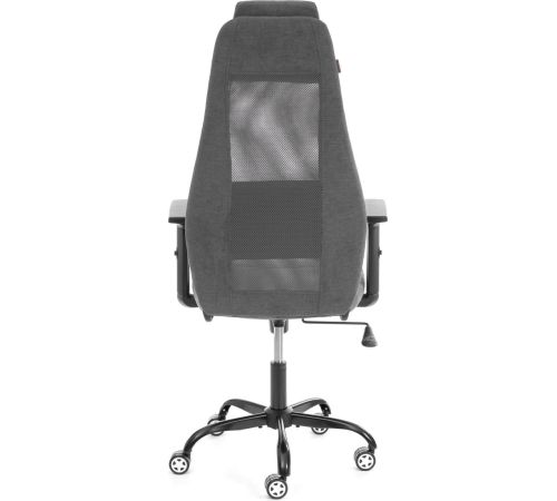 Офисное кресло TetChair Aviator PLT metalBL ткань, серый, KUB 05/W-12